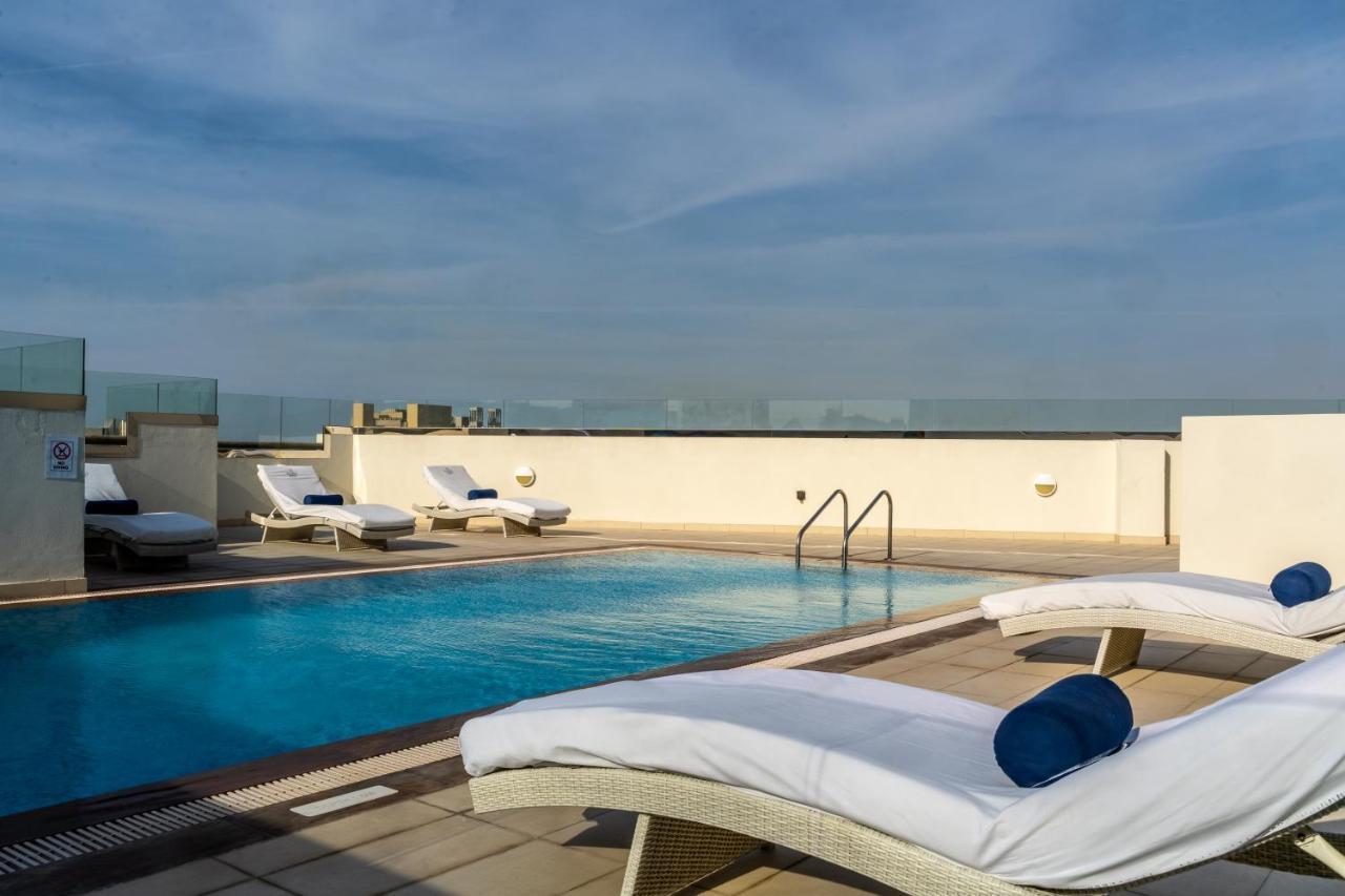 Suha Park Luxury Hotel Apartments, Waterfront Jaddaf 迪拜 外观 照片