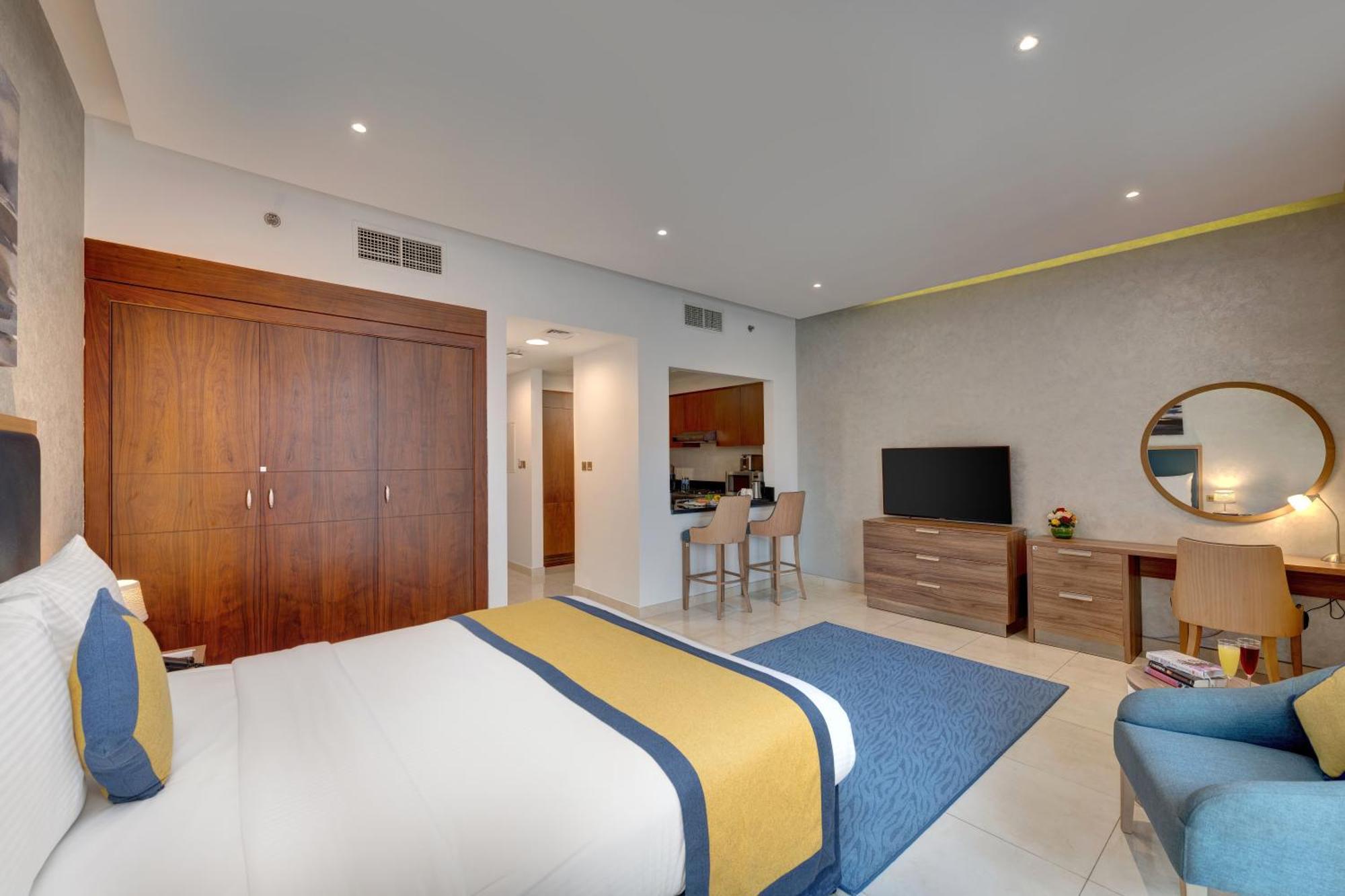 Suha Park Hotel Apartments, Waterfront Jaddaf 迪拜 客房 照片