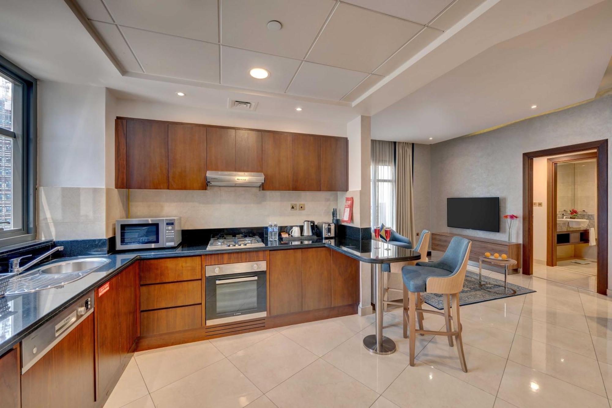 Suha Park Hotel Apartments, Waterfront Jaddaf 迪拜 客房 照片