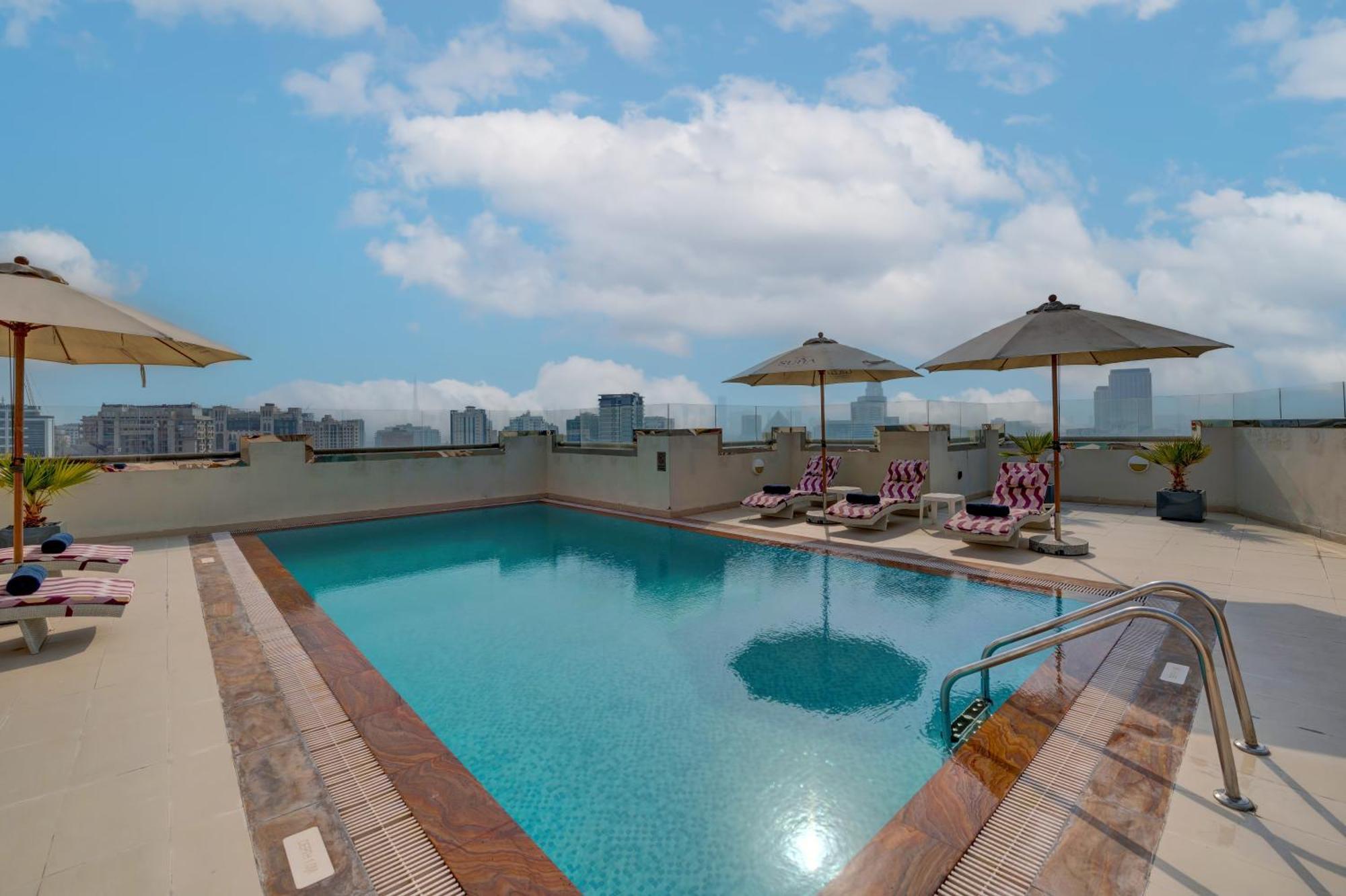 Suha Park Hotel Apartments, Waterfront Jaddaf 迪拜 外观 照片