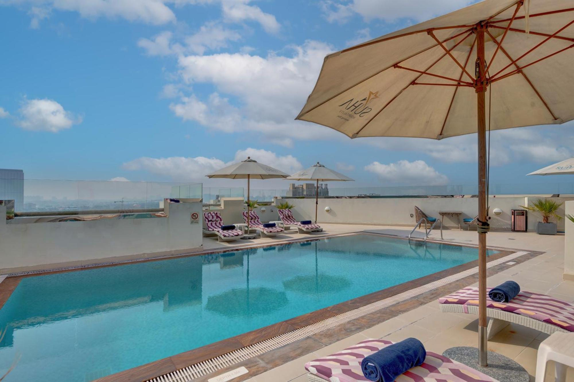 Suha Park Hotel Apartments, Waterfront Jaddaf 迪拜 外观 照片
