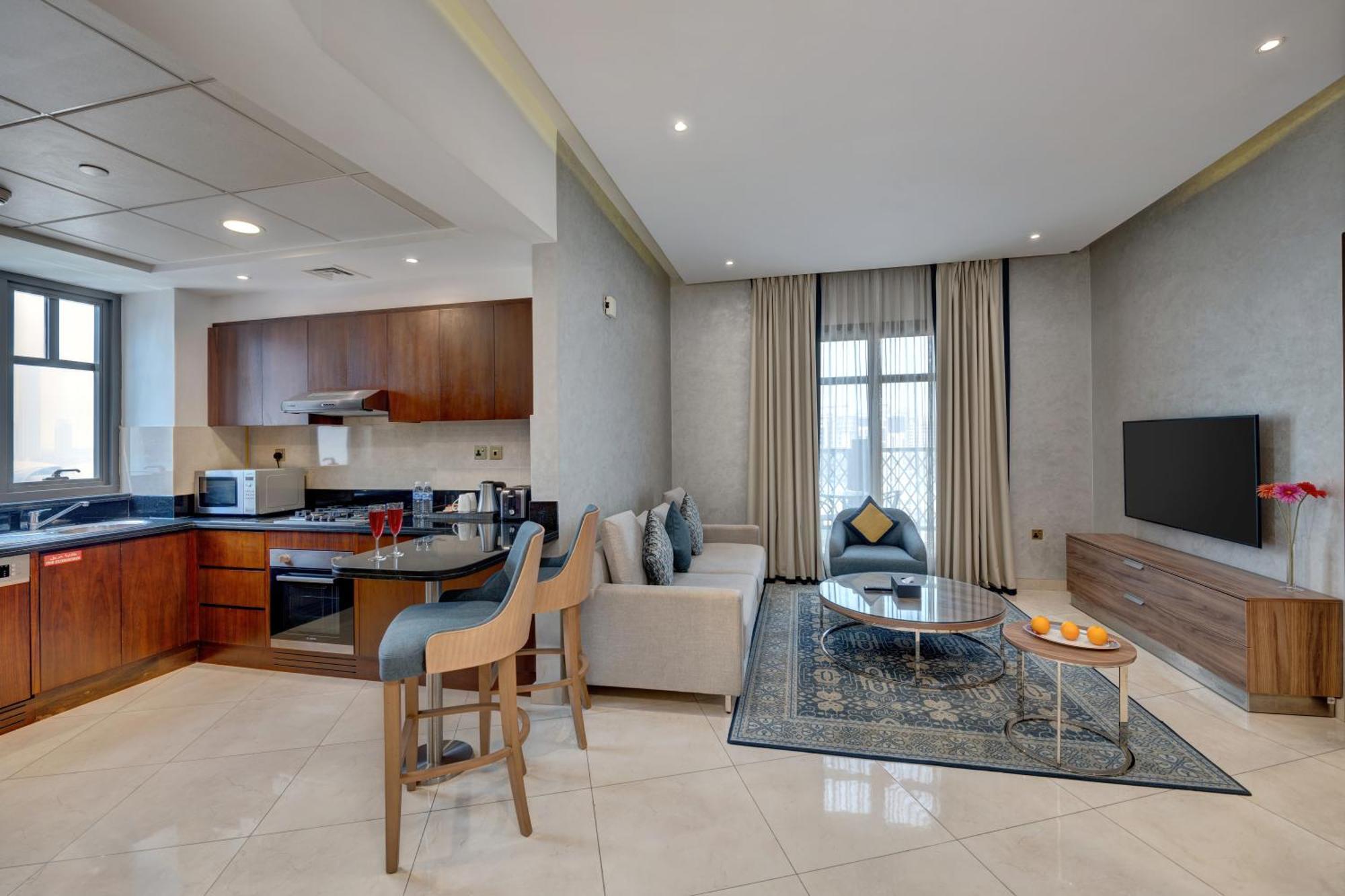 Suha Park Hotel Apartments, Waterfront Jaddaf 迪拜 客房 照片